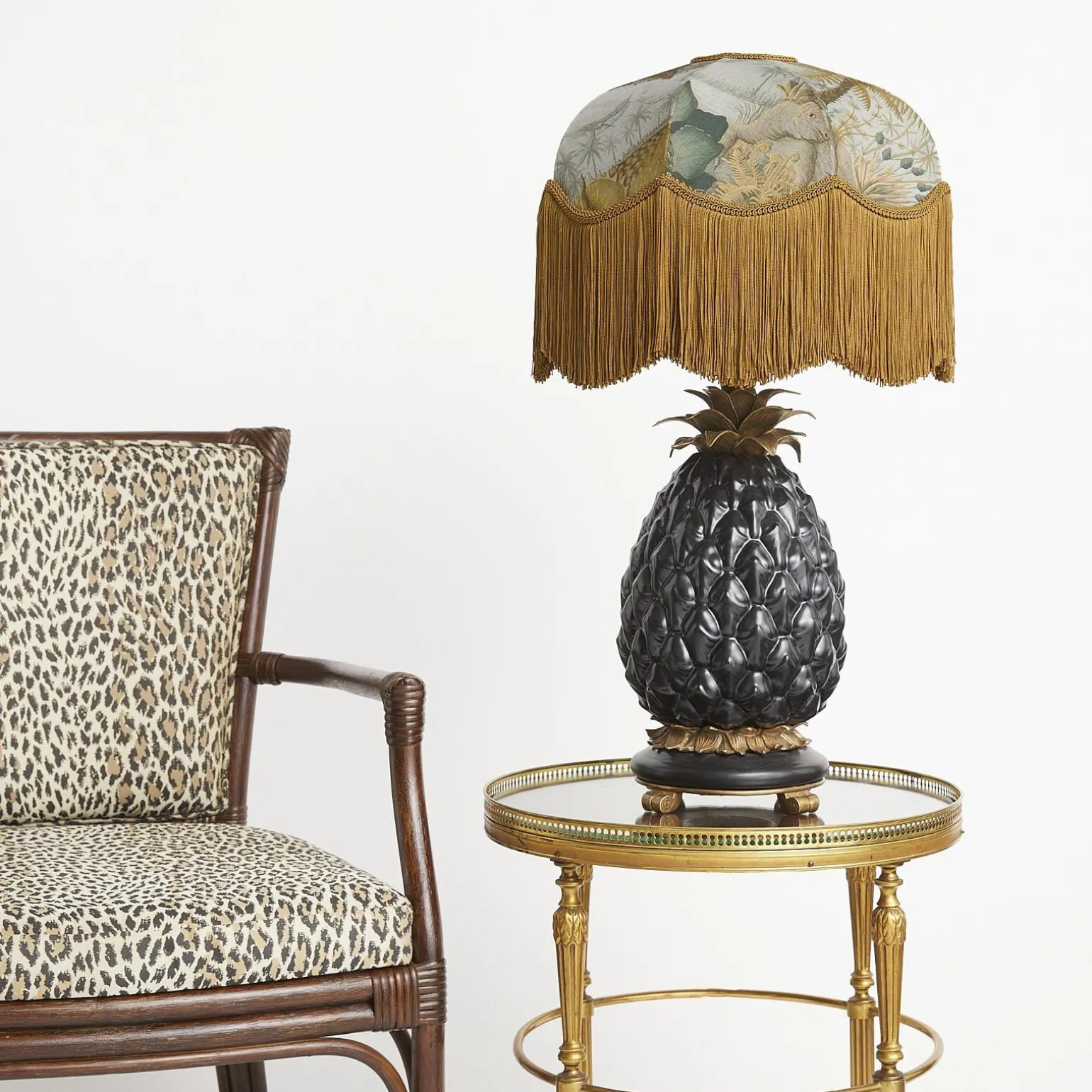 DINOSAURIA Cotton Linen Tilia Lampshade - Dusk