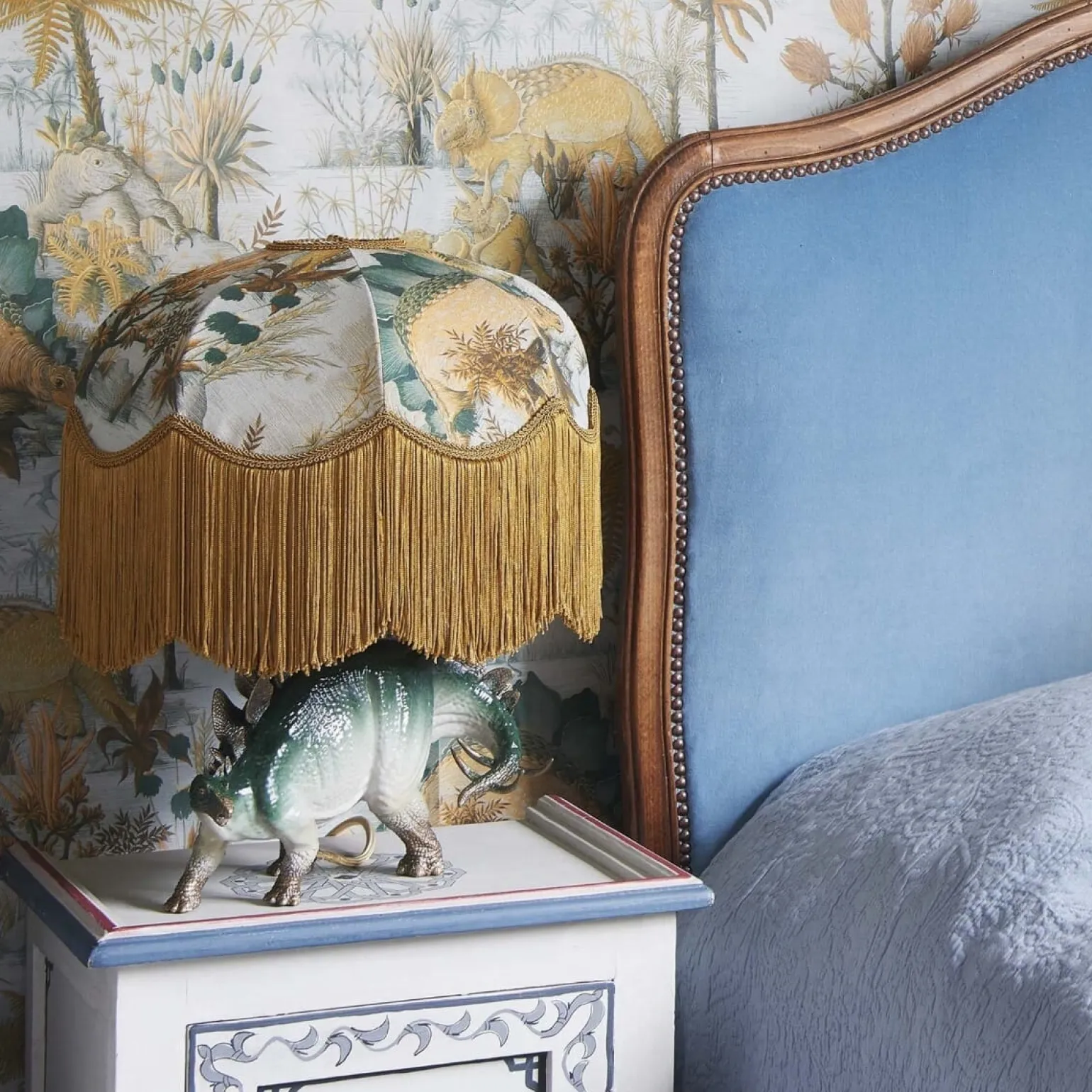 DINOSAURIA Cotton Linen Tilia Lampshade - Dusk