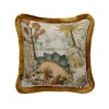 DINOSAURIA Medium Fringed Cotton Linen - Dusk