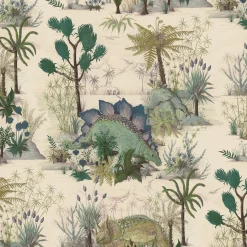 DINOSAURIA Wallpaper - Ecru