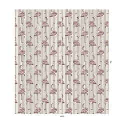 FLAMBOYANCE Wallpaper - Off White & Macaroon Pink