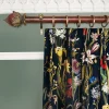 FLORA DELANICA Velvet Curtain - Midnight