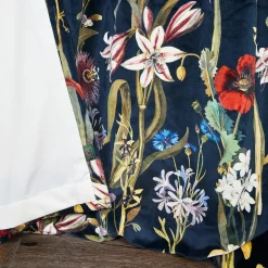 FLORA DELANICA Velvet Curtain - Midnight