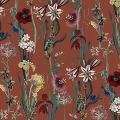 FLORA DELANICA Wallpaper - Clay