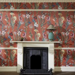 FLORA DELANICA Wallpaper - Clay
