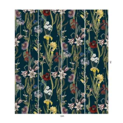 FLORA DELANICA Wallpaper - Midnight