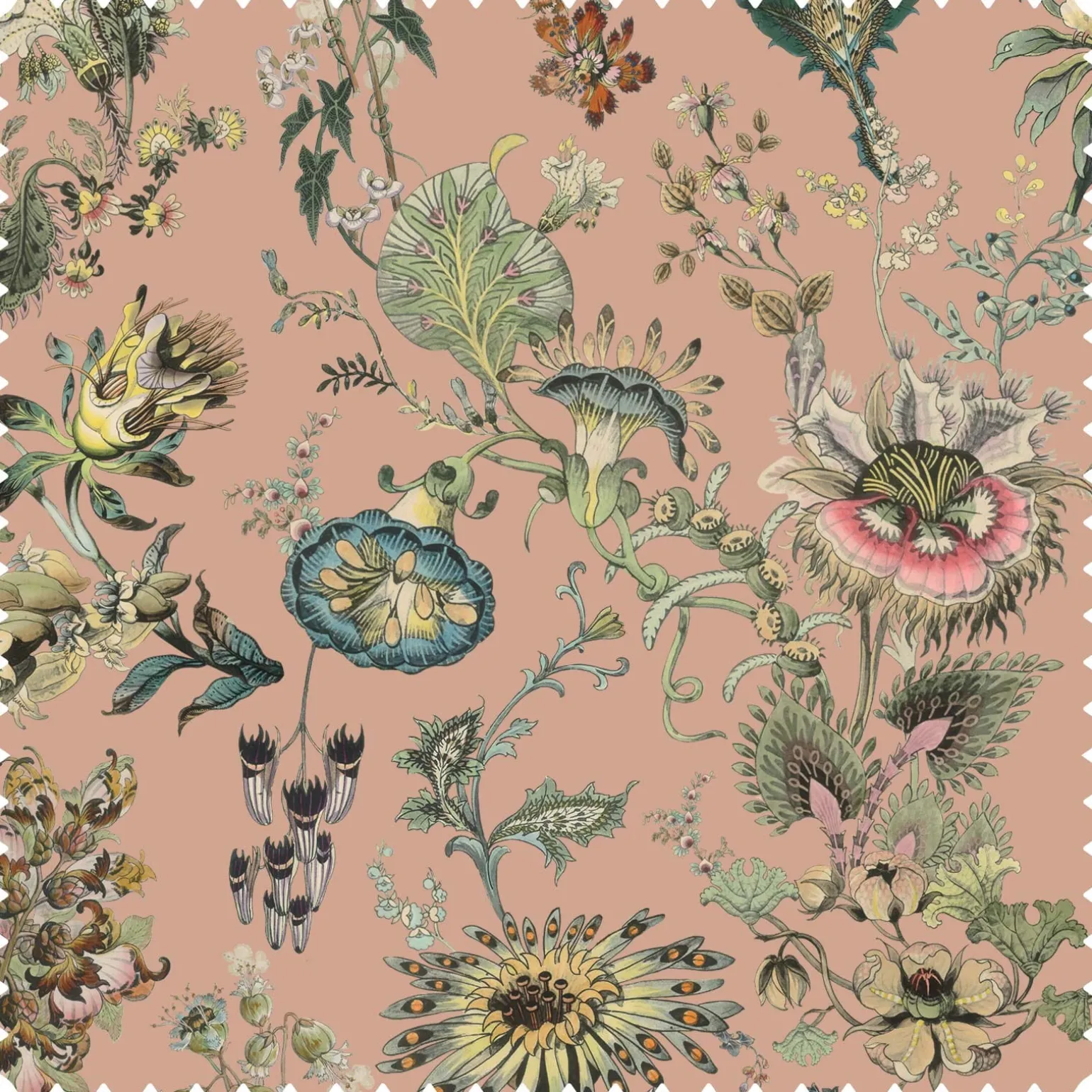 FLORA FANTASIA Jacquard - Pink