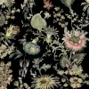 FLORA FANTASIA Wallpaper - Noir