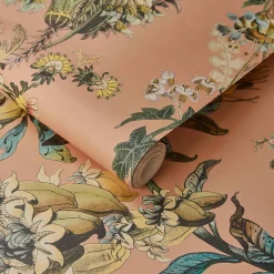 FLORA FANTASIA Wallpaper - Bisque Pink