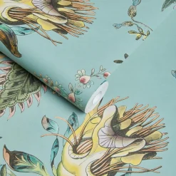 FLORA FANTASIA Wallpaper - Sky Blue
