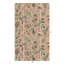 FLORA FANTASIA Wallpaper - Bisque Pink