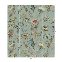FLORA FANTASIA Wallpaper - Sky Blue