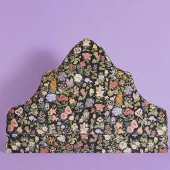 FLORALIA Gothic Arch Headboard - Noir
