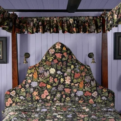 FLORALIA Gothic Arch Headboard - Noir