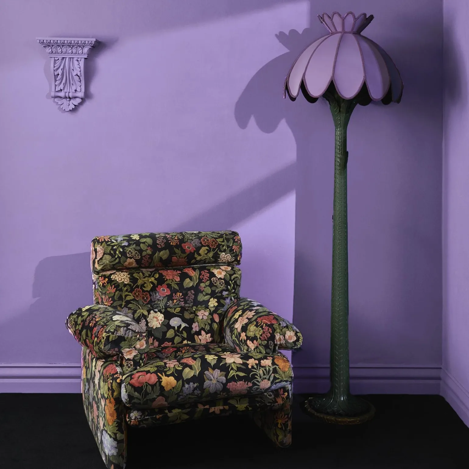FLORALIA Velvet - Noir