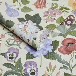 FLORALIA Wallpaper - Ecru