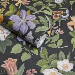 FLORALIA Wallpaper - Noir