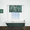 FLORIBUNDA MAGNA Cotton Linen Blind - Verde