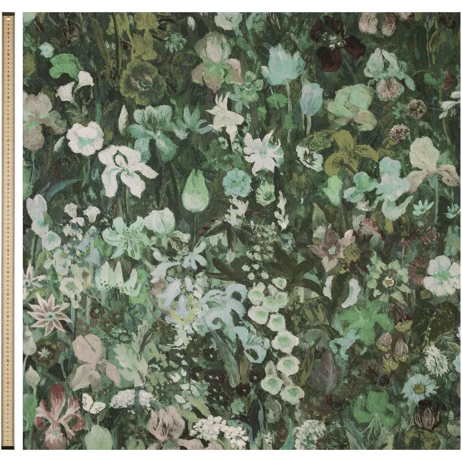 FLORIBUNDA MAGNA Cotton Linen - Verde