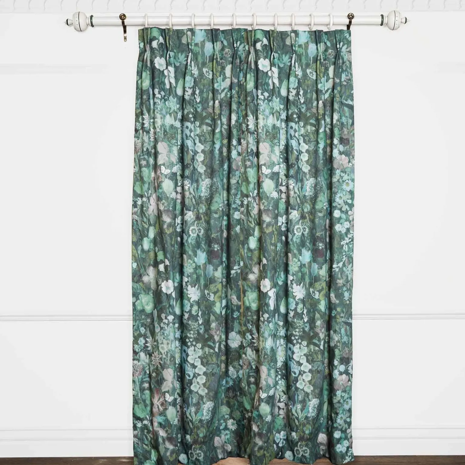 FLORIBUNDA MAGNA Cotton Linen - Verde