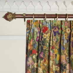 FLORIBUNDA MAGNA Velvet Curtain - Zenith