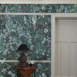 FLORIBUNDA MAGNA Wallpaper - Verde