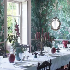 FLORIBUNDA MAGNA Wallpaper - Verde