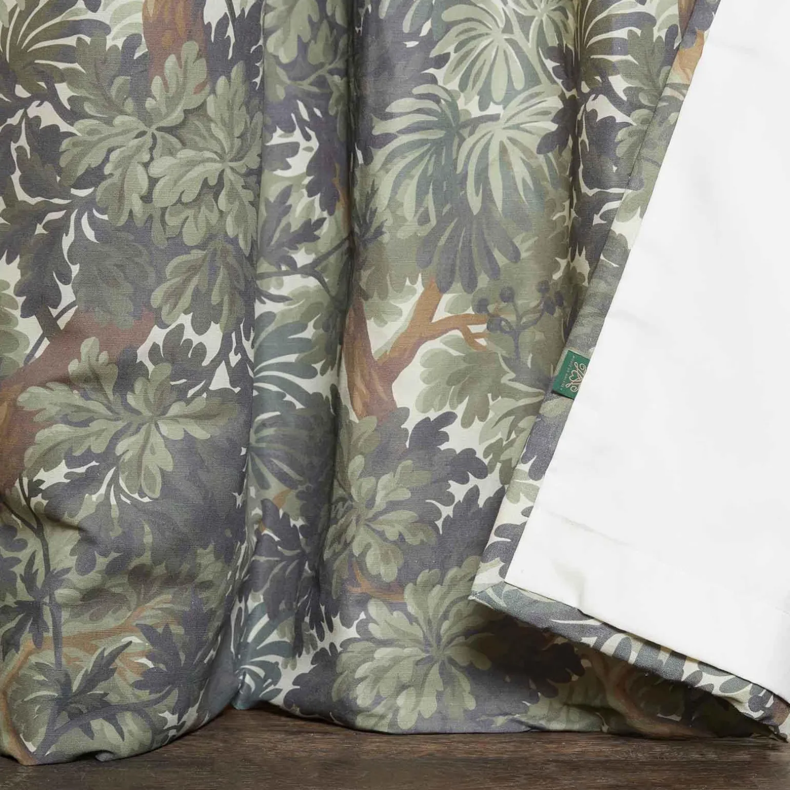FORIS Cotton Linen Curtain - Verdure