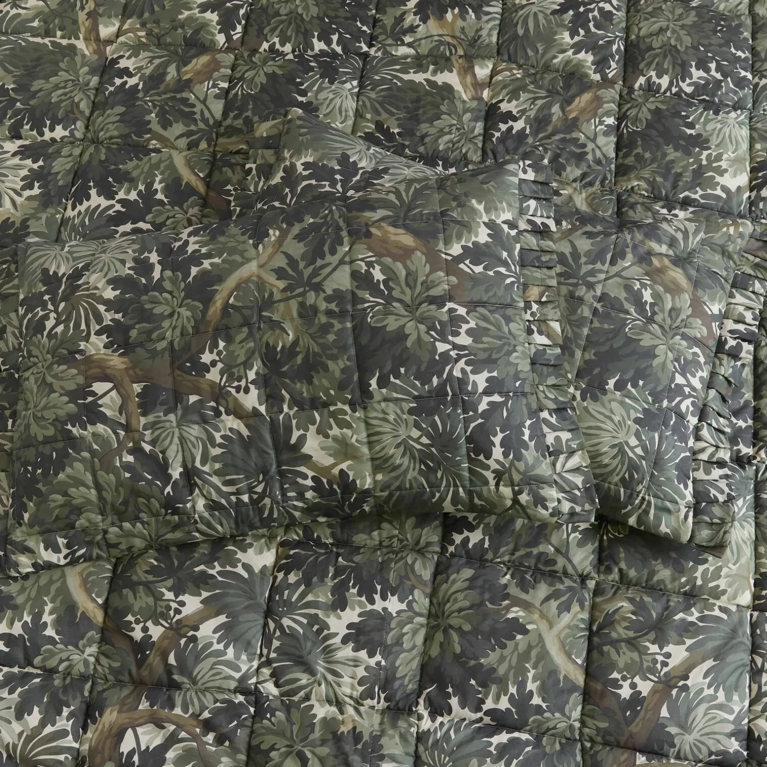 FORIS Cotton Sateen Pillowcases - Verdure (Set of 2)