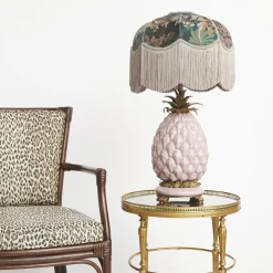 FORIS Velvet Tilia Lampshade - Cerulean