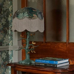 FORIS Velvet Tilia Lampshade - Cerulean