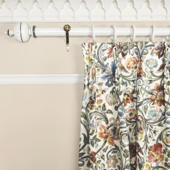 GAIA Cotton Linen Curtain - Ecru