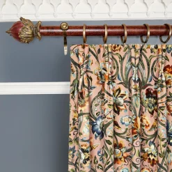 GAIA Velvet Curtain - Blush