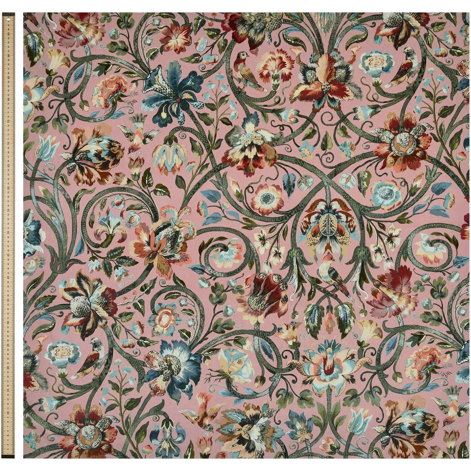 GAIA Velvet Curtain - Blush