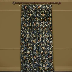 GAIA Velvet Curtain - Midnight