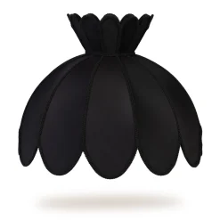 GALANTHUS Silk Standard Lampshade - Noir