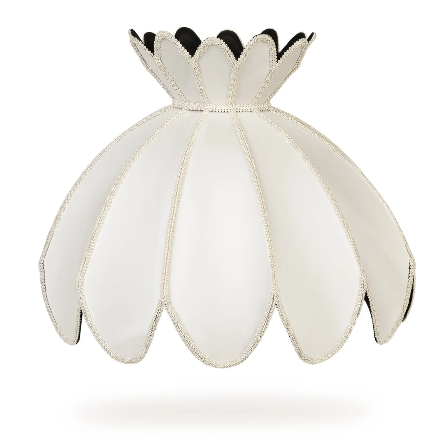GALANTHUS Silk Standard Lampshade - Ecru