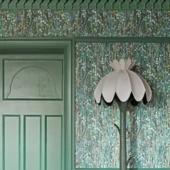 GALANTHUS Silk Standard Lampshade - Ecru