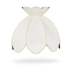 GALANTHUS Silk Table Lampshades - Ecru