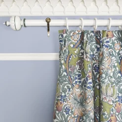 GOLDEN LILY Jacquard Curtain - Parchment