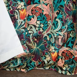 GOLDEN LILY Velvet Curtain - Apatite