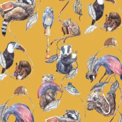 HACKNEY EMPIRE Wallpaper - Ochre