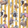 HACKNEY EMPIRE Wallpaper - Ochre Stripe