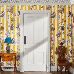 HACKNEY EMPIRE Wallpaper - Ochre Stripe