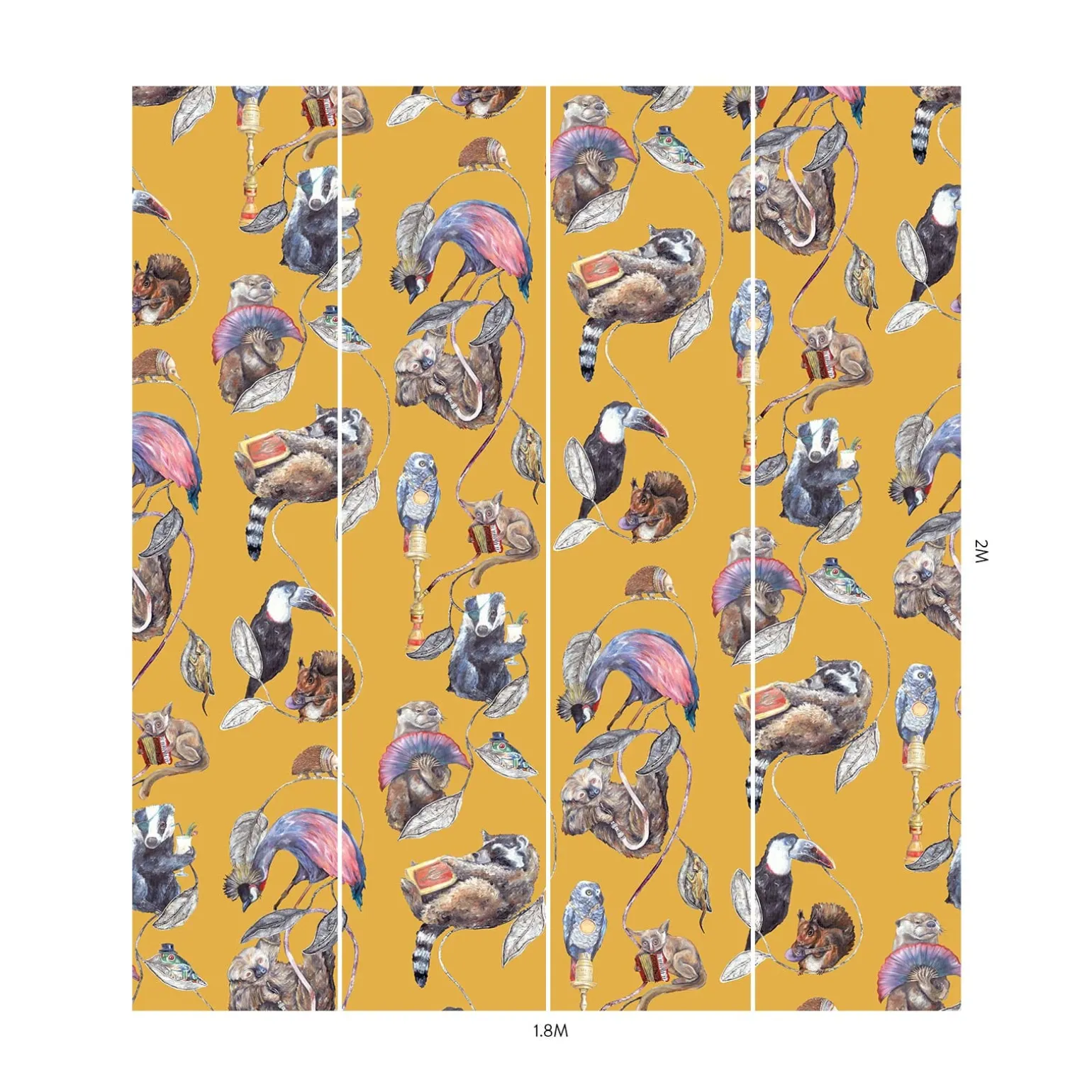 HACKNEY EMPIRE Wallpaper - Ochre