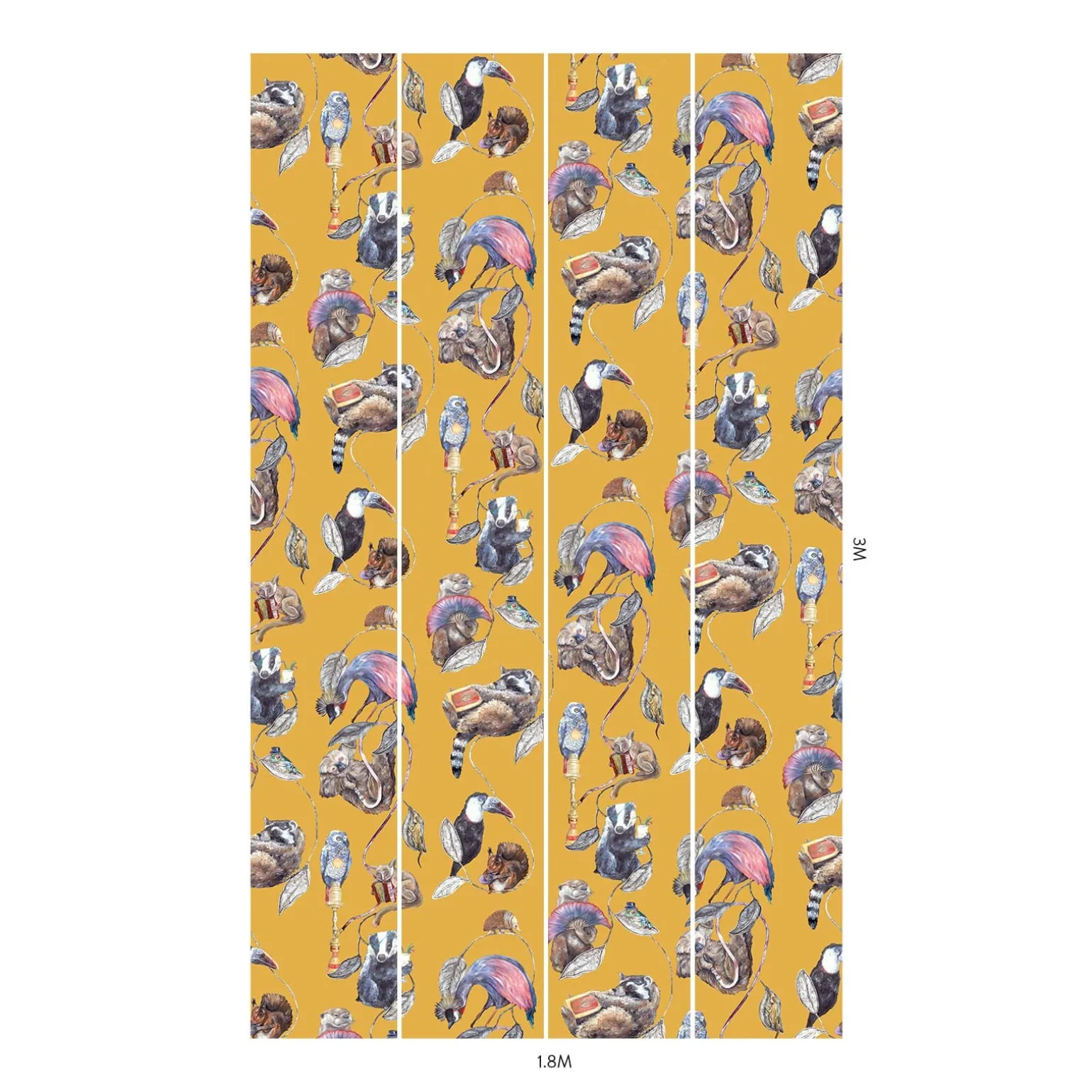 HACKNEY EMPIRE Wallpaper - Ochre