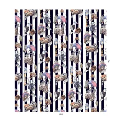HACKNEY EMPIRE Wallpaper - Midnight Stripe