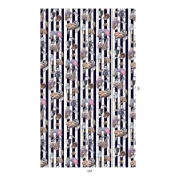 HACKNEY EMPIRE Wallpaper - Midnight Stripe