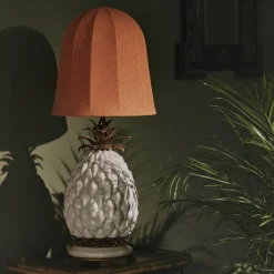 HEAVENLY HEMP Bellflower Lampshade - Tobacco