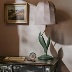 HEAVENLY HEMP Bellflower Lampshade - Ecru